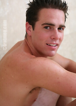 Cute jock posing