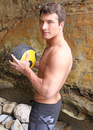 Nathan shows his perfect body